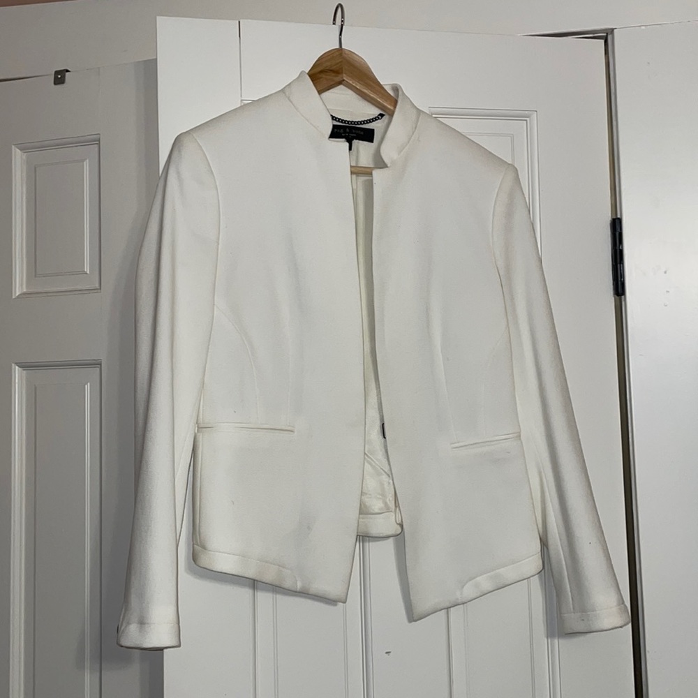 rag & bone White Blazer